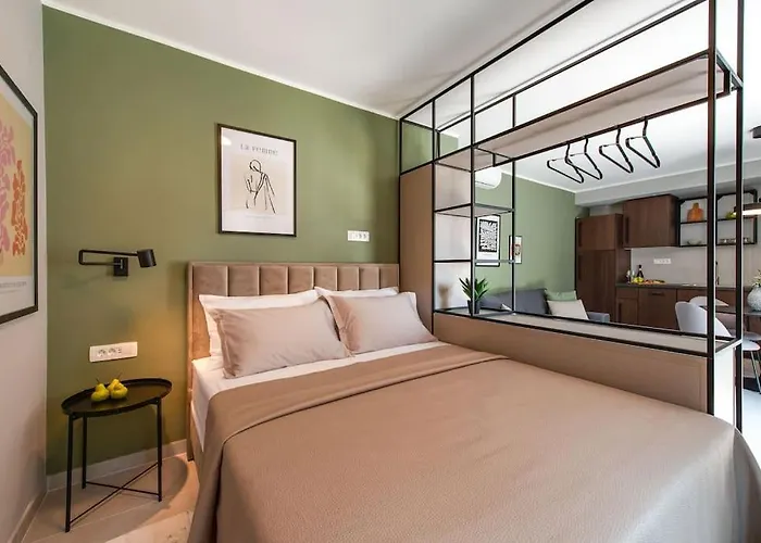 Daire Bruno And Bruna Studio Apartments - With Private Parking